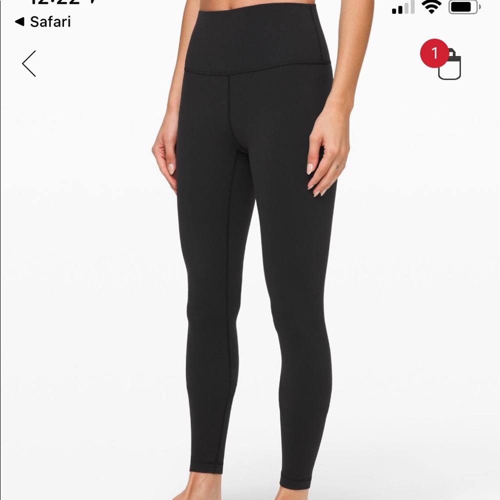Lululemon Wunder Under Leggings 28”